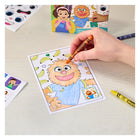 Crayola Ms. Rachel Colour & Sticker Emotions Kit-Comes with vibrant stickers and crayons so kids can personalize their pages and express themselves