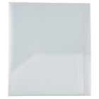 JAM Paper Heavy Duty Plastic Multi Pocket Folders - 10 Pocket Organizer - Clear-Quantity: Sold individually | Enough extra pockets to organize all your subjects