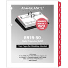 AT-A-GLANCE 2027 Daily Desk Calendar Refill 2-Pages/Day - 3-3/4" H x 3" W - English-Page size: 3-3/4" H x 3" W