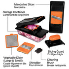 As Seen on TV NutriSlicer XL 4-in-1 Handheld Kitchen Slicer and Chopper with Storage Container - Black-The Nutrislicer XL is dishwasher safe and comes with a cleaning claw to help scrape off any residue from the blades, allowing for quick and effortless cleanup after using