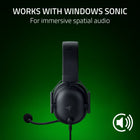 Razer Blackshark V2 X (Xbox Licensed) Wired Esports Headset for XBSX - Black-Advanced passive noise cancellation: Closed cushioned earcups provide an improved seal for greater sound isolation