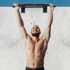 Soozier Pull Up Bar Wall Mount Chin Up Bar-Powder-coated steel frame
