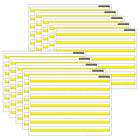 Ashley Productions Smart Poly PosterMat Pals Space Savers - 13" x 9-1/2" - 3/4" Handwriting Highlighted Yellow - 10 Pack-It's a poster, it's a placemat, it's both! Great smaller size for easy use in the classroom, home, office, or on the go!
