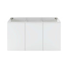 Modway Bryn 48" Wall-Mount Bathroom Vanity - White-8