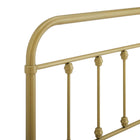 Modway Sage Metal King Headboard - Gold-7 Mounting Positions