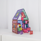 Connetix Pastel Portal Pack - 48 Pieces-Create intricate and complex designs, from charming houses to architectural wonders, futuristic spacecrafts, quirky faces, tunnels, kaleidoscopes of colour, plus so much more