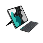 Logitech Flip Folio Keyboard Case for iPad 11/13 Pro (M4/M5) Air 13/11(M2/M3/M4)5th Gen - Graphite-Compatible with iPad Pro 11-in (M4) and iPad Air 11-in (M2 , M3 & M4) & iPad Air (5th Gen)
