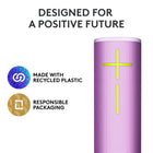 Ultimate Ears MEGABOOM 4 Portable Waterproof Bluetooth Speaker - Enchanting Lilac-Magic Button: Play, pause, skip, and control music directly from your favourite streaming service - set up one-touch playlists on platforms like Spotify, Amazon Music on Android, or Apple Music on iOS