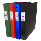 Filemode Extra Thick Poly Binder, Blue, 2" Ring, 6 Pack-Colour: Blue