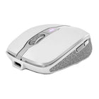 Cherry DW 9100 Slim Wireless Keyboard and Optical Mouse Combo - White and Silver-AES-128 encryption for mouse and keyboard