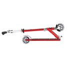 Globber Flow Elements Lights - Red-Long aluminium rear brake delivers deceleration efficiency and prolongs wheel longevity