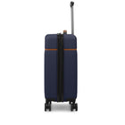 Bugatti Cannes 18.5" Hardside Carry-on Luggage - Navy-Telescopic trolley handle with multi-stage locking heights
