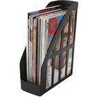 Storex File Magazine Recycled - Black - 2 Pack-Black