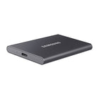 Samsung T7 2TB USB 3.2 Gen. 2 Portable Solid State Drive - Grey-Reads up to 1,050 MB/s