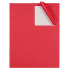 JAM Paper Mailing Address Labels - 3 1/3 x 4 - Red - 2 sets of 120-Material: paper