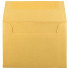 JAM Paper 4Bar A1 Metallic Invitation Envelopes - 3.625" x 5.125" - Stardream Gold - 25 Pack -Size: 4bar A1 (3.63 x 5.13 inches)
