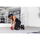 Everlast Duo AB Exercise Wheel - Red-Two easy-glide wheels fo rstability