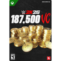 WWE 2K26: 187,500 Virtual Currency Pack for Xbox Series X|S [Digital Code]-Genre: Fighting, Simulation, Sports