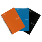 Five Star 2-Subject Premium Heavyweight Paper Notebook - 9-1/2" x 6" - Assorted Colours-Durable poly covers with heavy - duty back