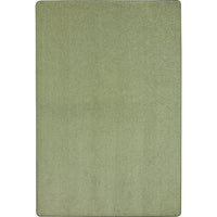 Joy Carpets Endurance Area Rug - 6' x 9' - Sage-Manufactured with premium polyester fiber for lasting beauty and durability in high-traffic areas
