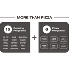 Salton Pizzadesso Professional Air Fryer Pizza Oven with Peel - Stainless Steel-10