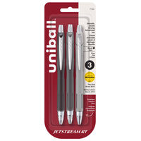 uniball Jetstream RT Ballpoint Pen - 0.7mm - Black - 3 Pack-New York Times Wirecutter's "Top Pick Since 2013" and "the best everyday ballpoint pen"
