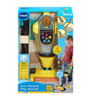 VTech 4-in-1 Push & Play Vacuum -Intended for ages 1.5-4 years; requires 4 AA batteries; batteries included for demo purposes only; new batteries recommended for regular use