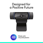 Logitech 960-001257 C920S HD Pro Webcam-Privacy shutter puts you in control of what you show