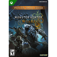 Monster Hunter Wilds Premium Deluxe Edition for Xbox Series X/S [Digital Code]-Genre: Action & Adventure