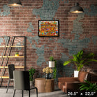 Totally Toys by Michael Fishel - Framed Canvas - 26" x 22"-Museum-quality reproduction with vibrant colors