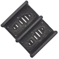 Edgewood Indoor/Outdoor Medium Duty Mountable Boot Scraper - 12.6" W x 15.4" L - Black-Medium Duty