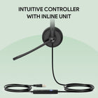 Yealink UH34 Dual UC Headset - For Phone & Computer - UC Certified - Black-USB connectivity to Yealink IP phones, including T3/T4 series