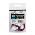 Merangue Jewelry Tags - Purple string - 100 Pack-Easy way to identify and price smaller items