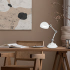 OttLite Revive LED Desk Lamp with USB Charging - Clearsun - White-Height adjusts from 6.5 to 15.5 inches