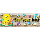 Ashley Productions The Original Fun Mat Mat Runner - 15.5" x 47" - Bee Themed Positive Sayings-Measurements and Design: The Bee Themed Positive Sayings Mat Runner measures 15.5" x 47".