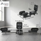 Soozier Leg Stretcher - Leg Stretching Machine for Splits Flexibility-Heavy-duty steel frame supports 264 lb, providing a stable, wobble-free workout 