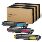 Ecotone Brother TN225 Remanufactured Toner - High Yield - Cyan/Magenta/Yellow-Color: Cyan/Magenta/Yellow 