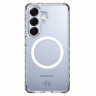 ITSKINS Hybrid_R Cell Phone Case with Magnets for Galaxy S26+ - Clear-3M / 10FT drop tested