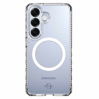 ITSKINS Hybrid_R Cell Phone Case with Magnets for Galaxy S26+ - Clear-3M / 10FT drop tested
