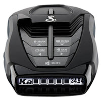 Cobra RAD 480i Radar Detector with Bluetooth - Black-Long-Range Detection - Earlier warnings provide greater protection against all radar and laser guns in use on the road