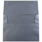 JAM Paper 4Bar A1 Metallic Invitation Envelopes - 3.625" x 5.125" - Stardream Anthracite Black - 25 Pack-Size: 4bar A1 (3.63 x 5.13 inches)