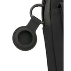 Edition22 Lockpoint Frontal Bag - Black-EDITION 22 elastic cord zipper pullers
