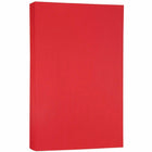 Jam Paper Legal Colored 24 lb Paper - 8.5" W x 14" L - Red Recycled - 100 Sheets-Color: Red