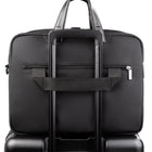 Bugatti Blake Business Briefcase for Laptops up to 15.6" - Black-Integrated key leash, designed to keep your keys safe and easily accessible