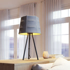 Zuo Mozzi Table Lamp - Grey/Black-Modern and contemporary