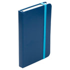 JAM Paper Hardcover Small Journal Notebook With Elastic - 100 Lined Sheets - 3 3/4" x 5 5/8" - Blue-This is the perfect journal for notes, reminders, and food and drink recipes. Plenty of space to keep track of homework or projects and record your goals.