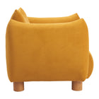 Zuo Meia Accent Chair - Mustard-3 year limited warranty