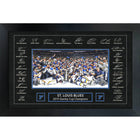 St.louis Blues 2019 Stanley Cup Replica Signature Frame - Framed Print - 35" x 23"-Premium print framed