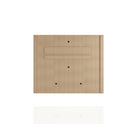 Manhattan Comfort Plaza 64.25" Modern Floating Entertainment Center - Rustic Brown and Yellow-11.65" L x 64.25" W x 53.54" H