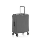 Heys Xero Elite 2.0 21" Carry on Luggage - Grey-Zipper-released expansion system adds up to 20% more packing space for 26" and 30" size only